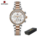 Relógio Feminino Luxury Fashion Waterproof - REWARD