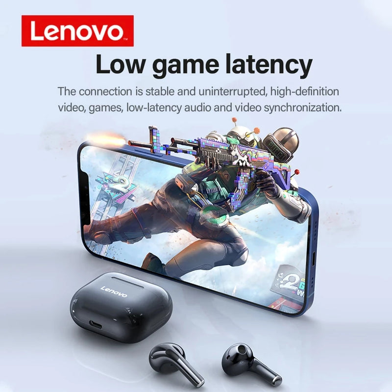 Fones de Ouvido Lenovo LP40 TWS Bluetooth